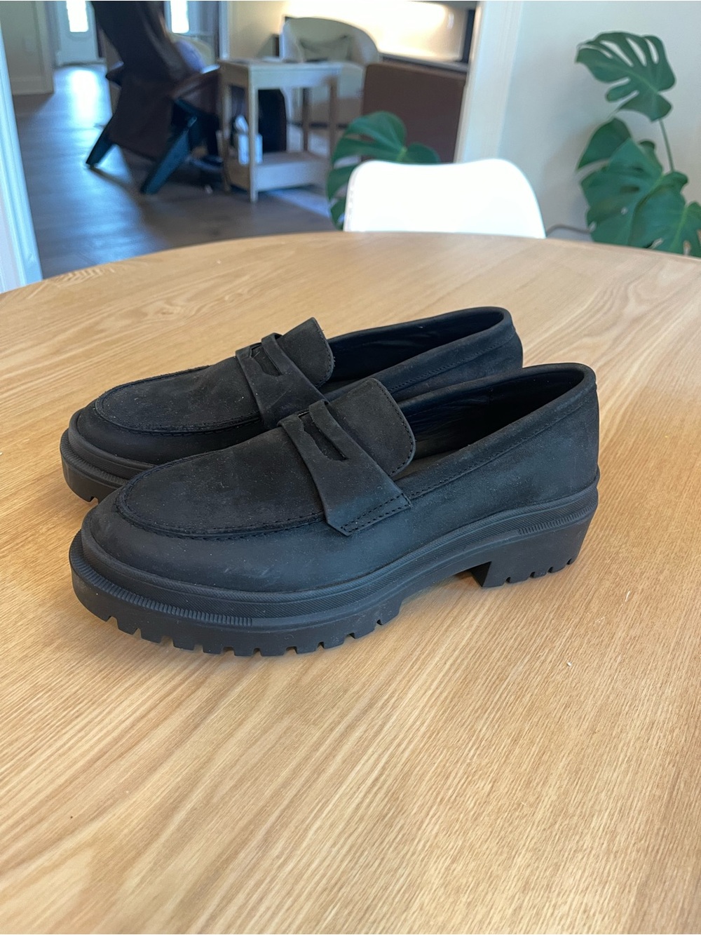 Women’s Patina Portland Leather Zoe Chunky Loafer 9 NEW